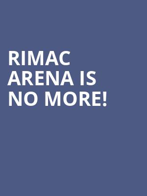 Rimac Arena is no more
